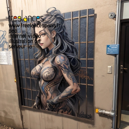 Pao mise en page internet vidéo illustration 3d serveur IA générative AI freelance paris studio de création magazines Y4QUIHY0